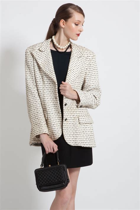 chanel vintage blazer.